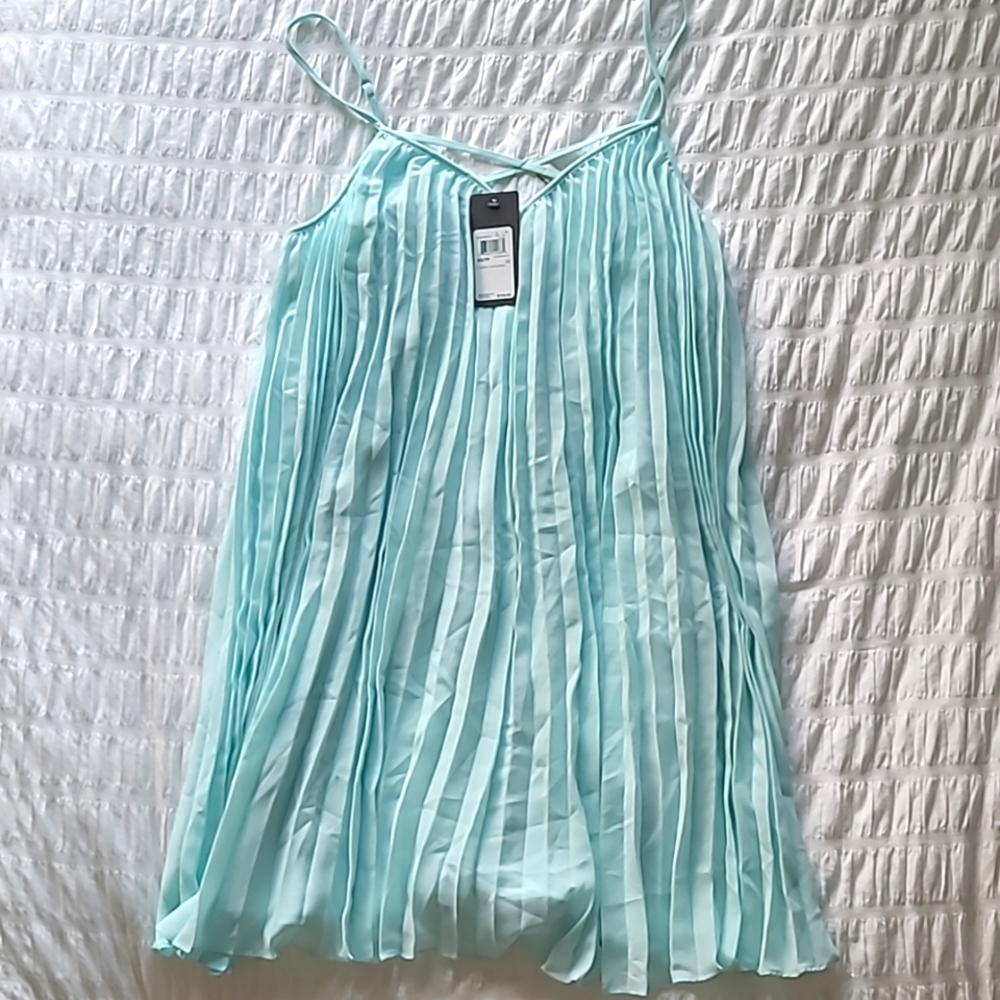 Guess pleaded dress